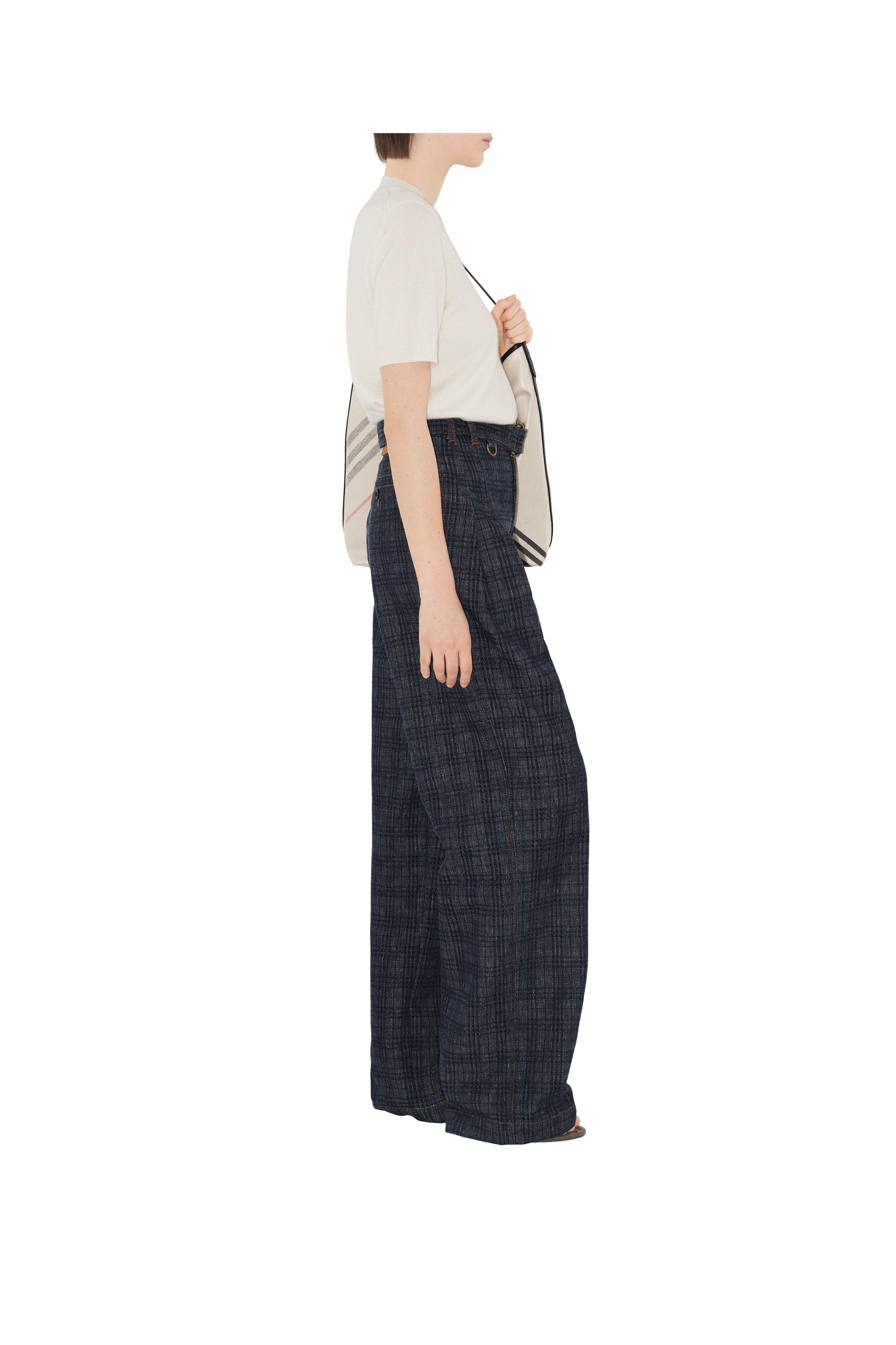 burberry Cashmere Blend Top in Chalk at Nordstrom - 3