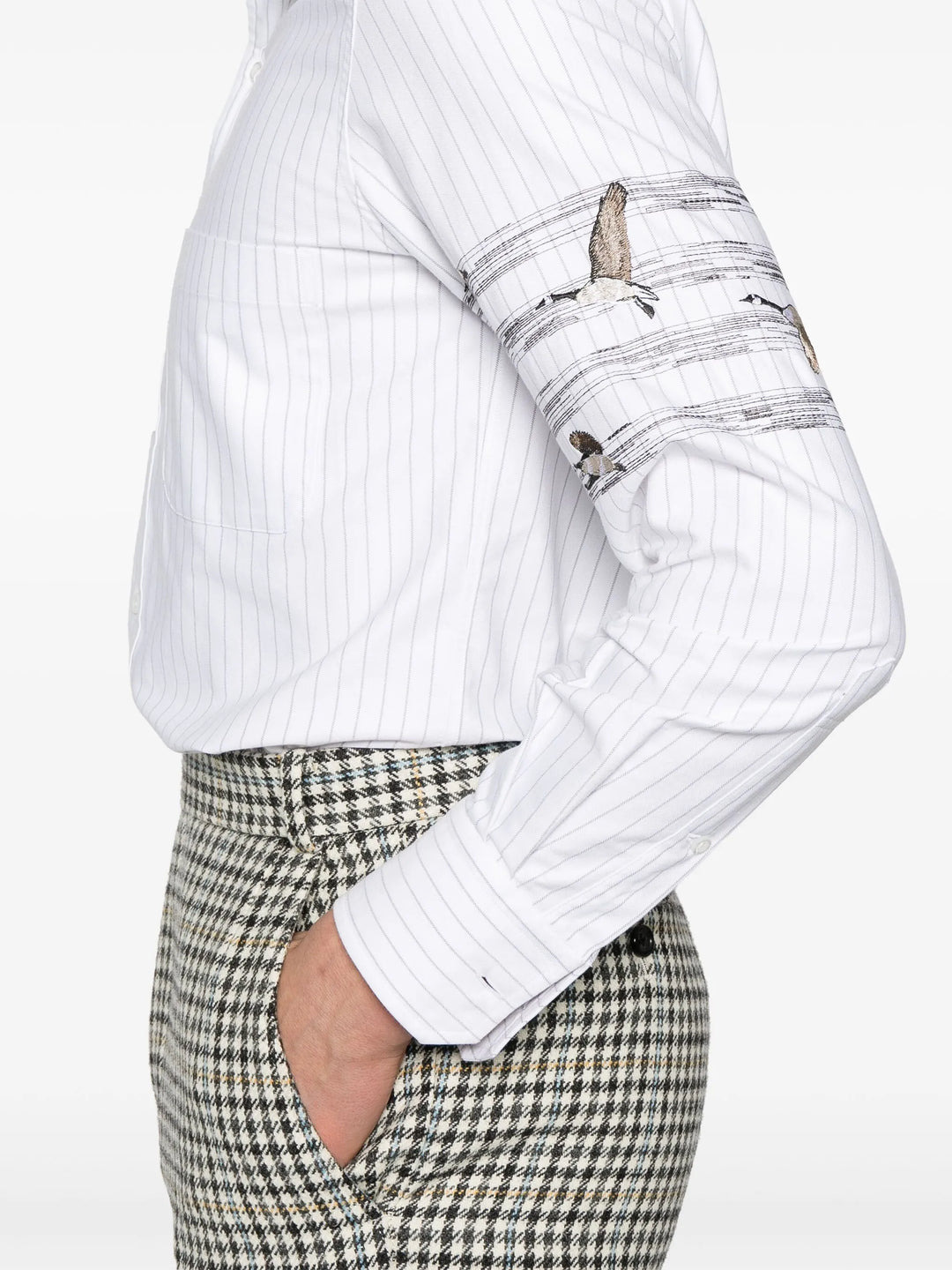 Straight Fit Broad Shirt - 5