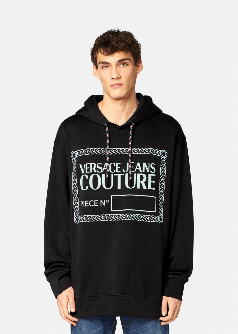 Piece Number Logo Hoodie 3
