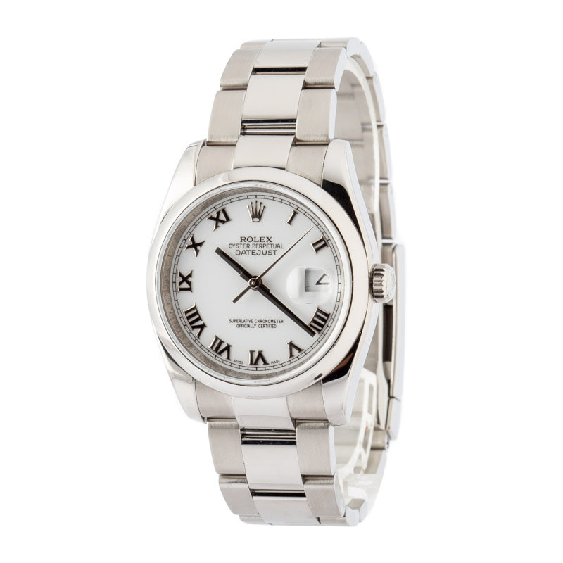 Rolex Datejust 116200 White Dial - 2