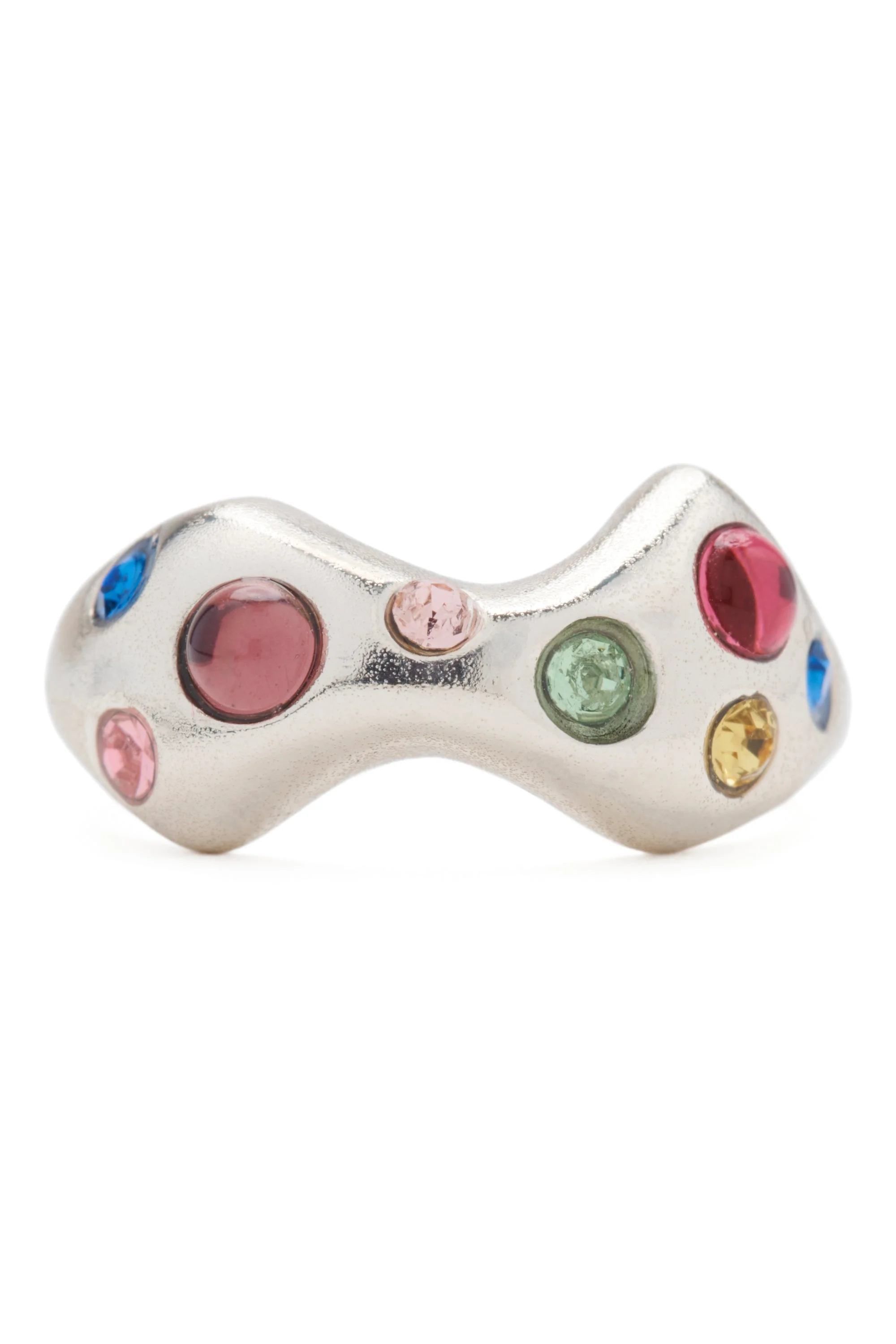 SILVER MULTI BAT TOE RING - 1