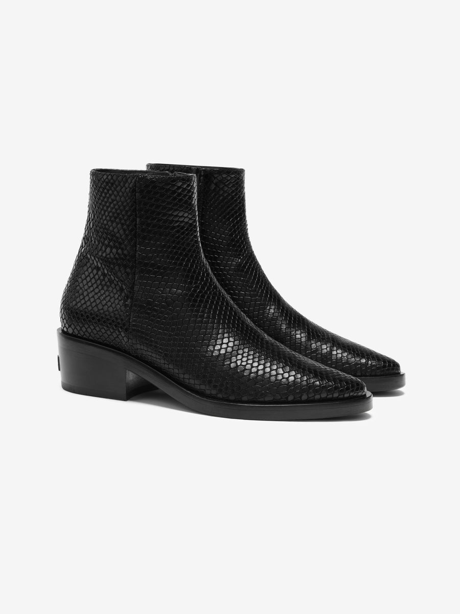 Snakeskin Santa Fe Boot - 2