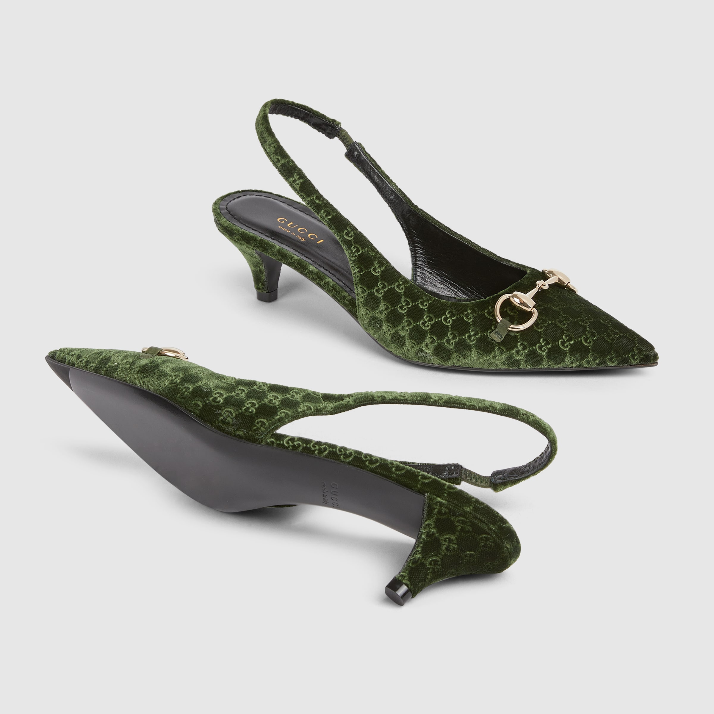 Women's slingback pump with Horsebit - 6