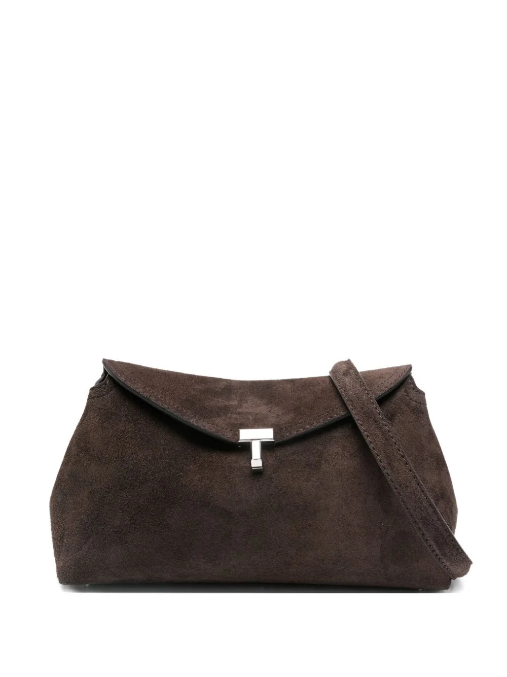 T-lock suede clutch - 1