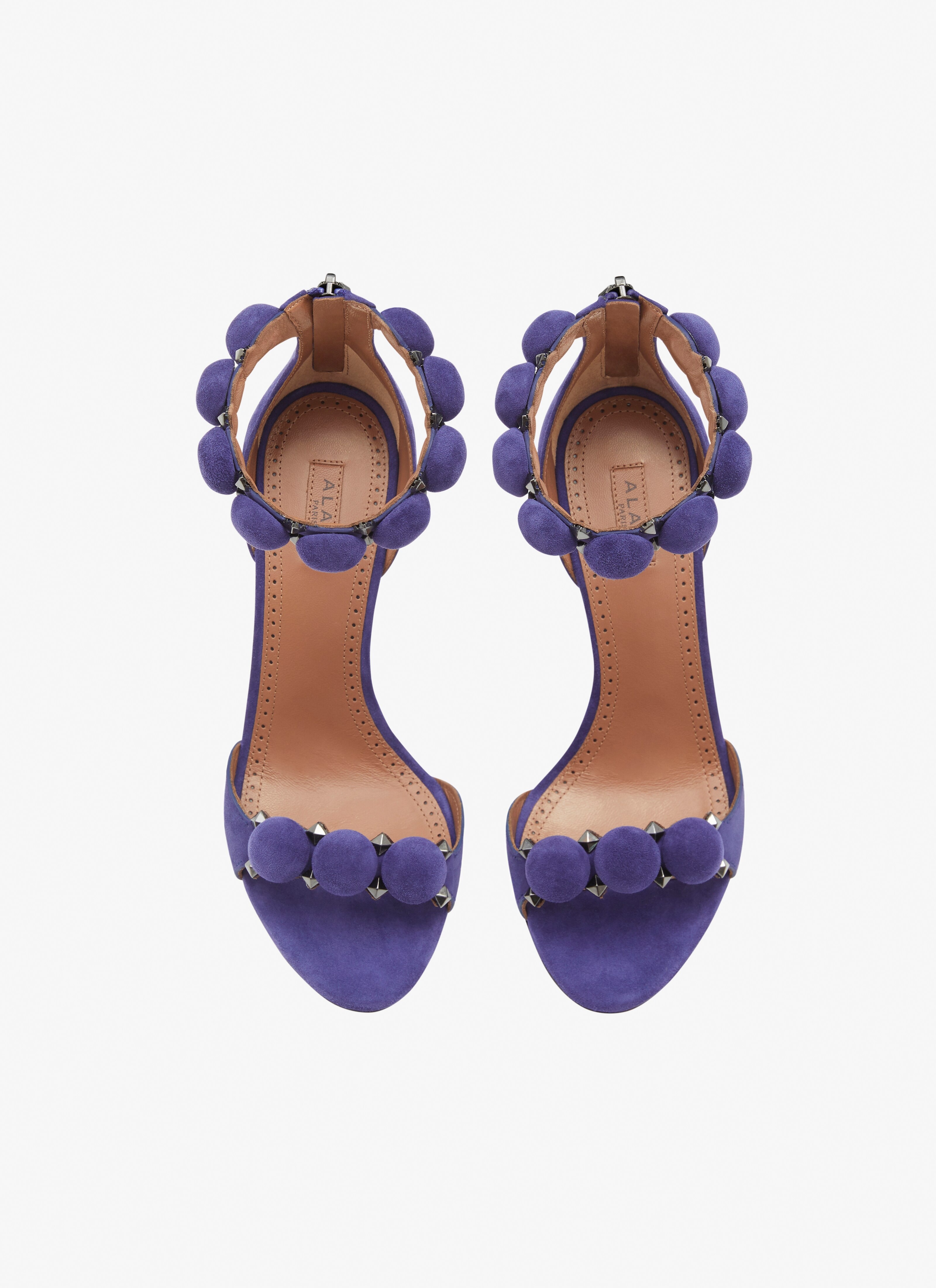 BOMBE SANDALS IN SUEDE GOATSKIN - 2