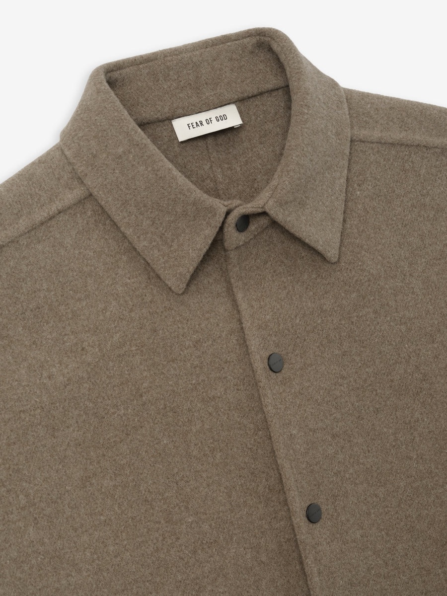 Wool Cashmere Overshirt - 6