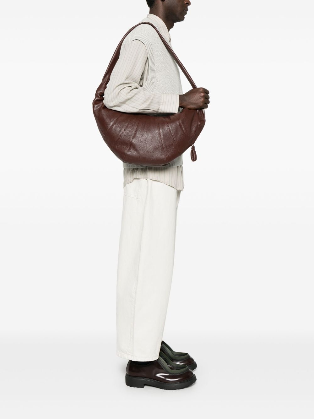 large Croissant shoulder bag - 2