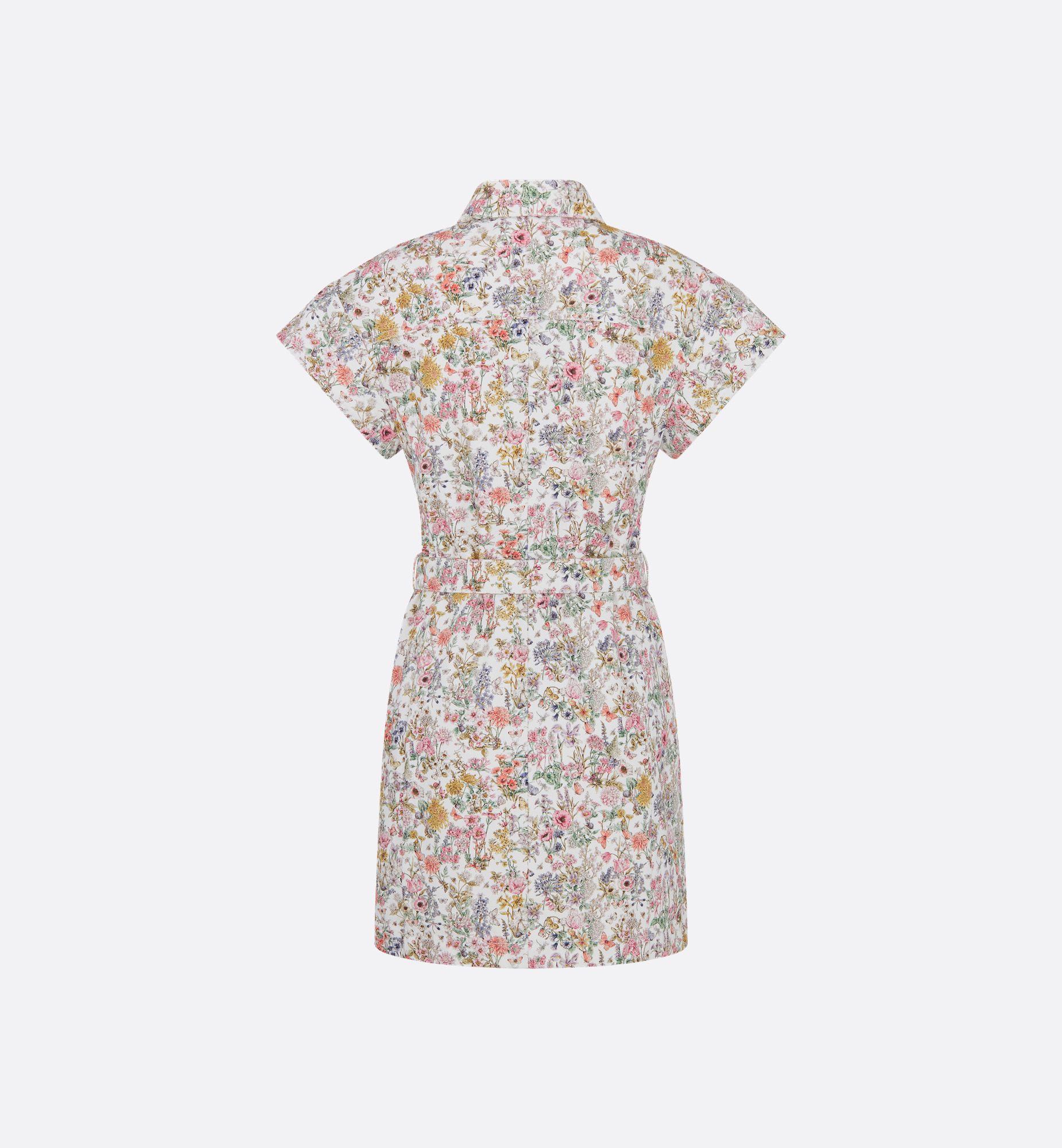 Short Belted Shirtdress - 6