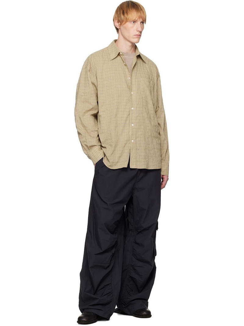 HOPE Beige Wide Fit Room Shirt outlook