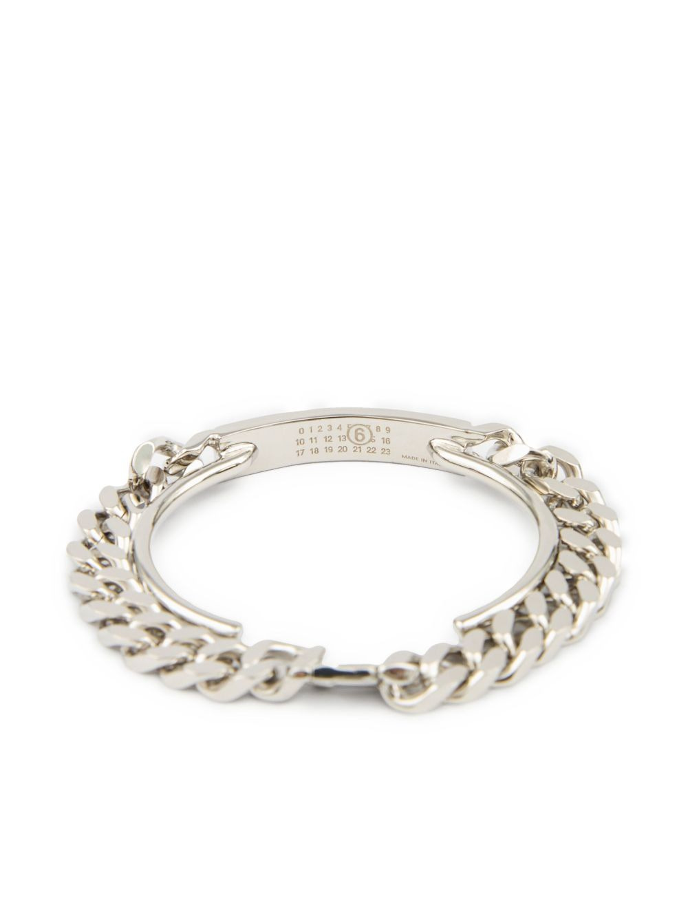 chain-detail cuff bracelet - 3