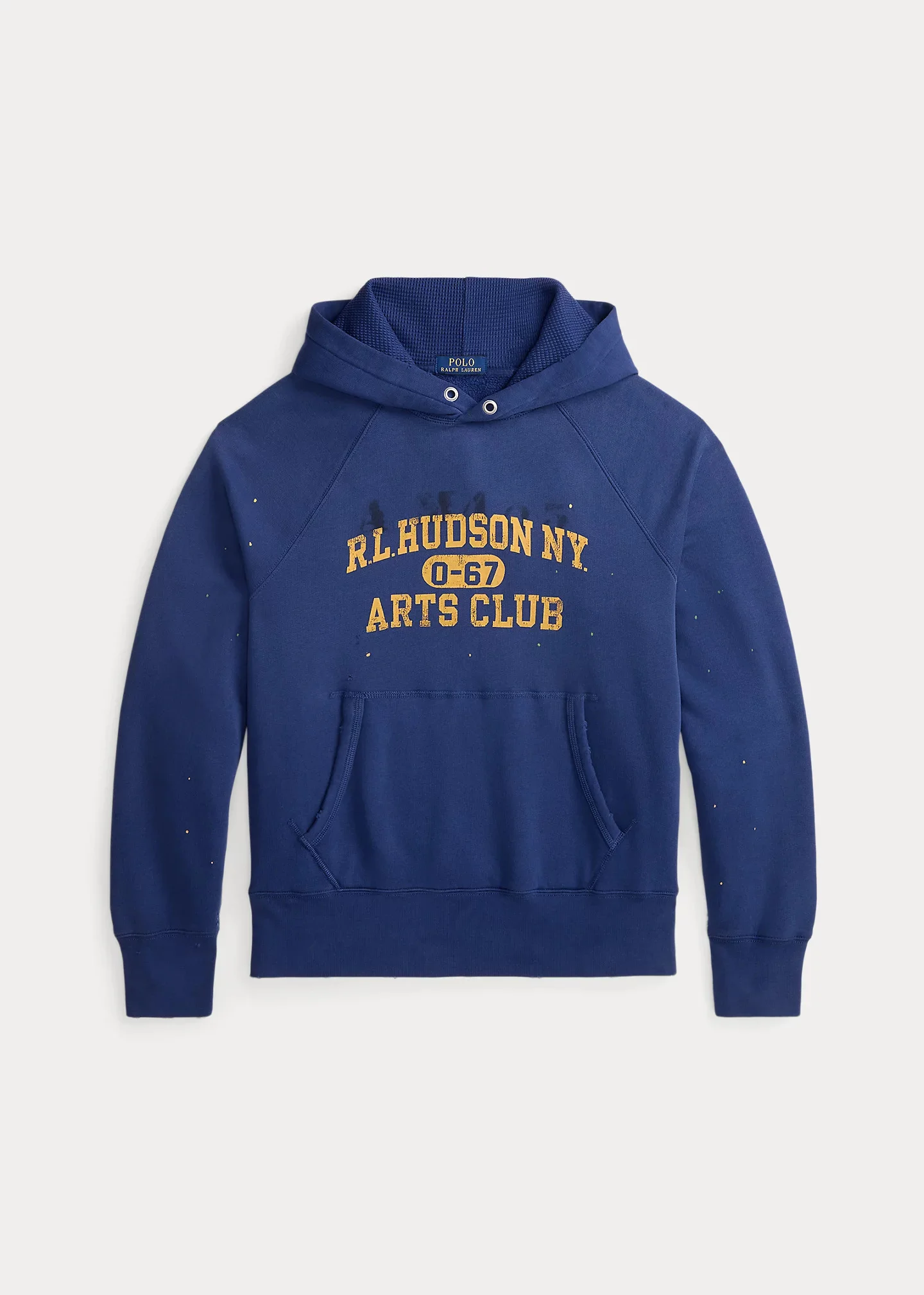 Vintage Fit Fleece Graphic Hoodie - 1