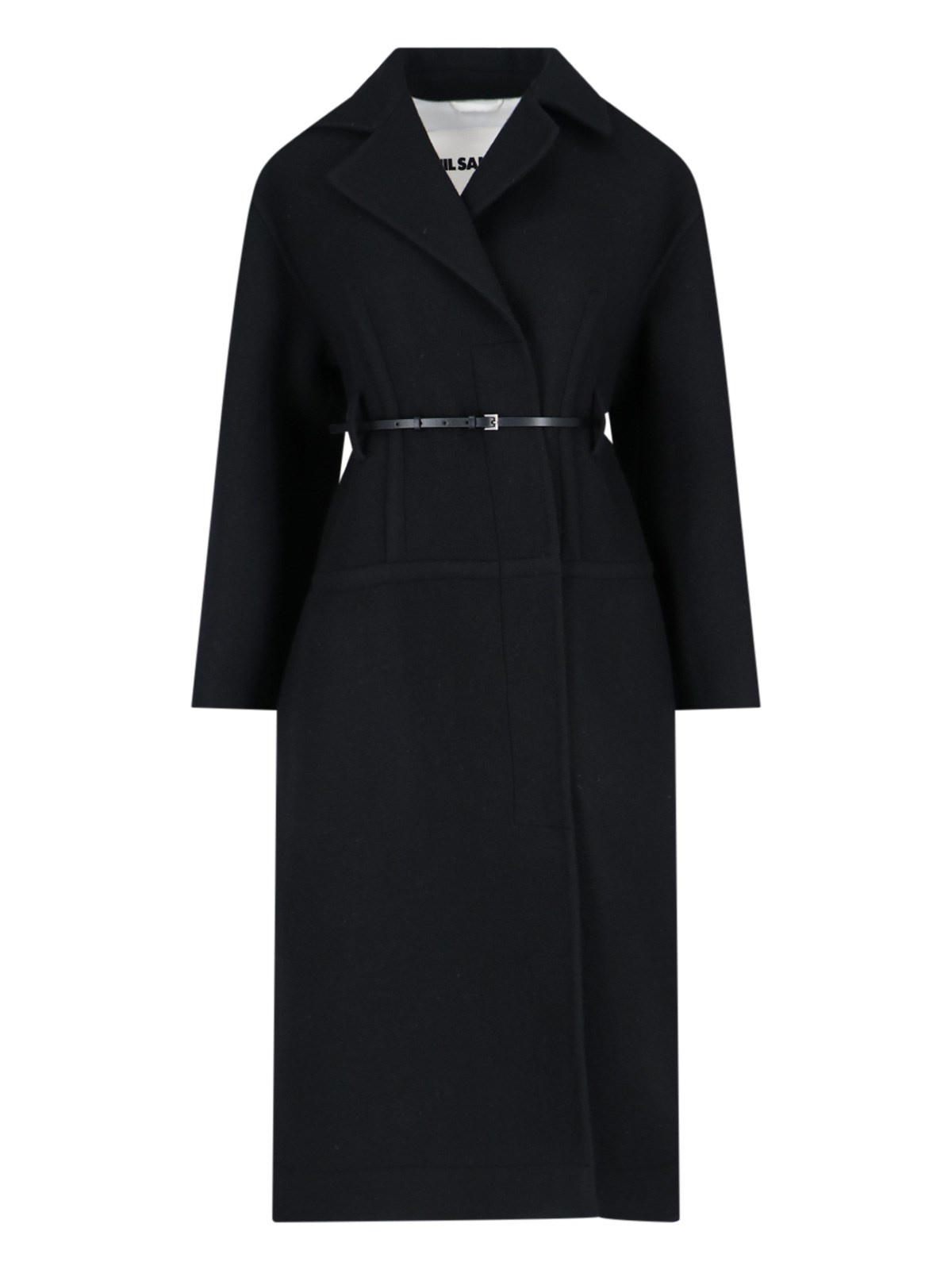 VIRGIN WOOL MIDI COAT - 1