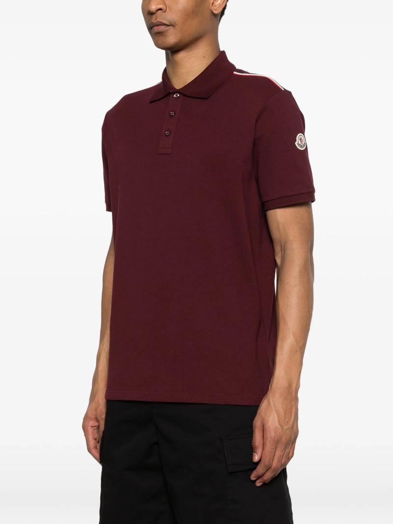 Moncler Stripe-detail Polo Shirt 5