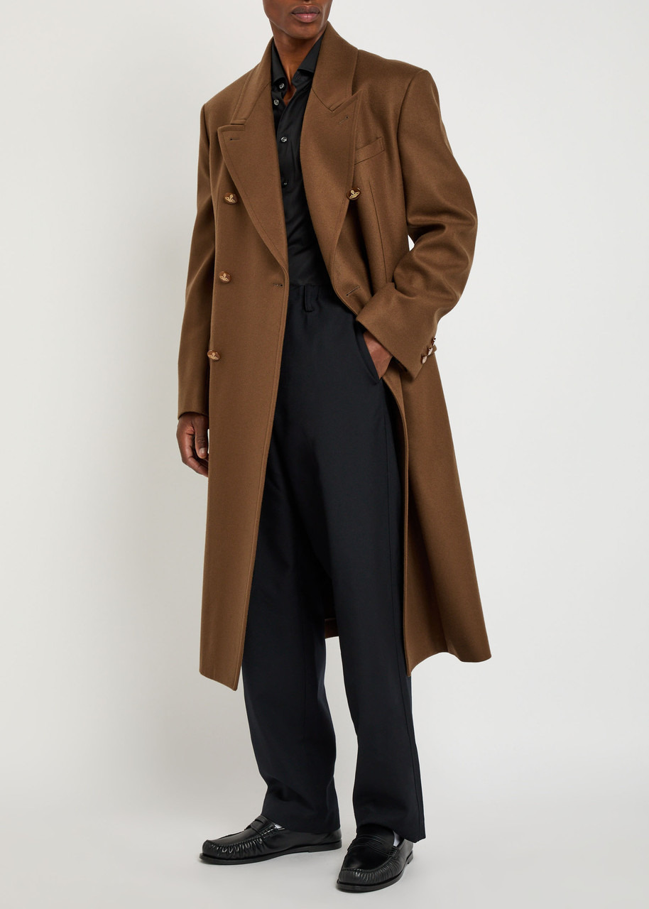 Vivienne Westwood Winston Double-breasted Wool and Cashmere-blend Coat - 4