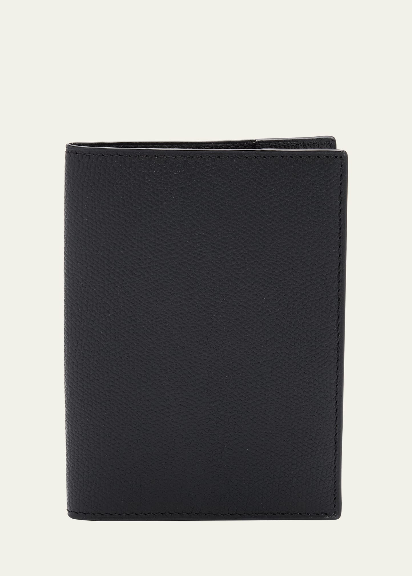 Men's Leather Passport Cover - 1