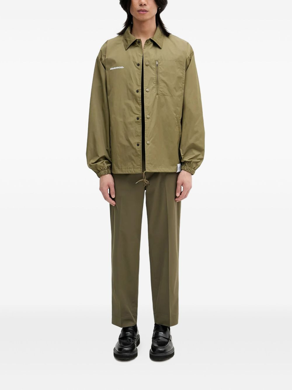 elasticated-waistband trousers - 2