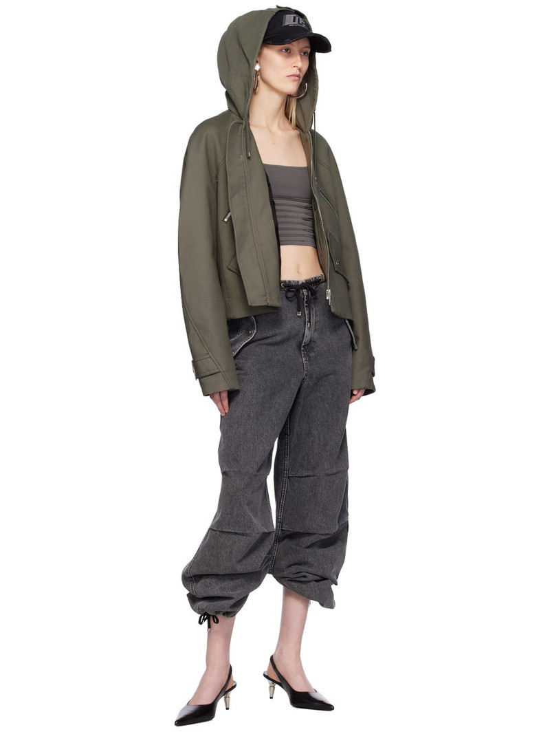 Dion Lee Khaki Ventral Compact Tank Top outlook