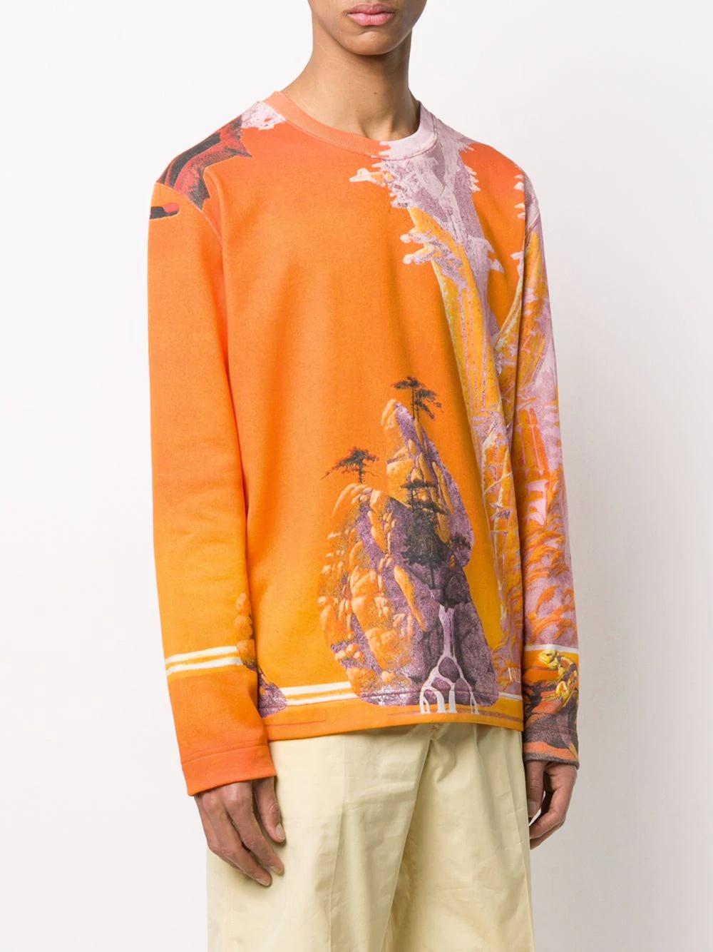 Yellow City printed sweatshirt - 3