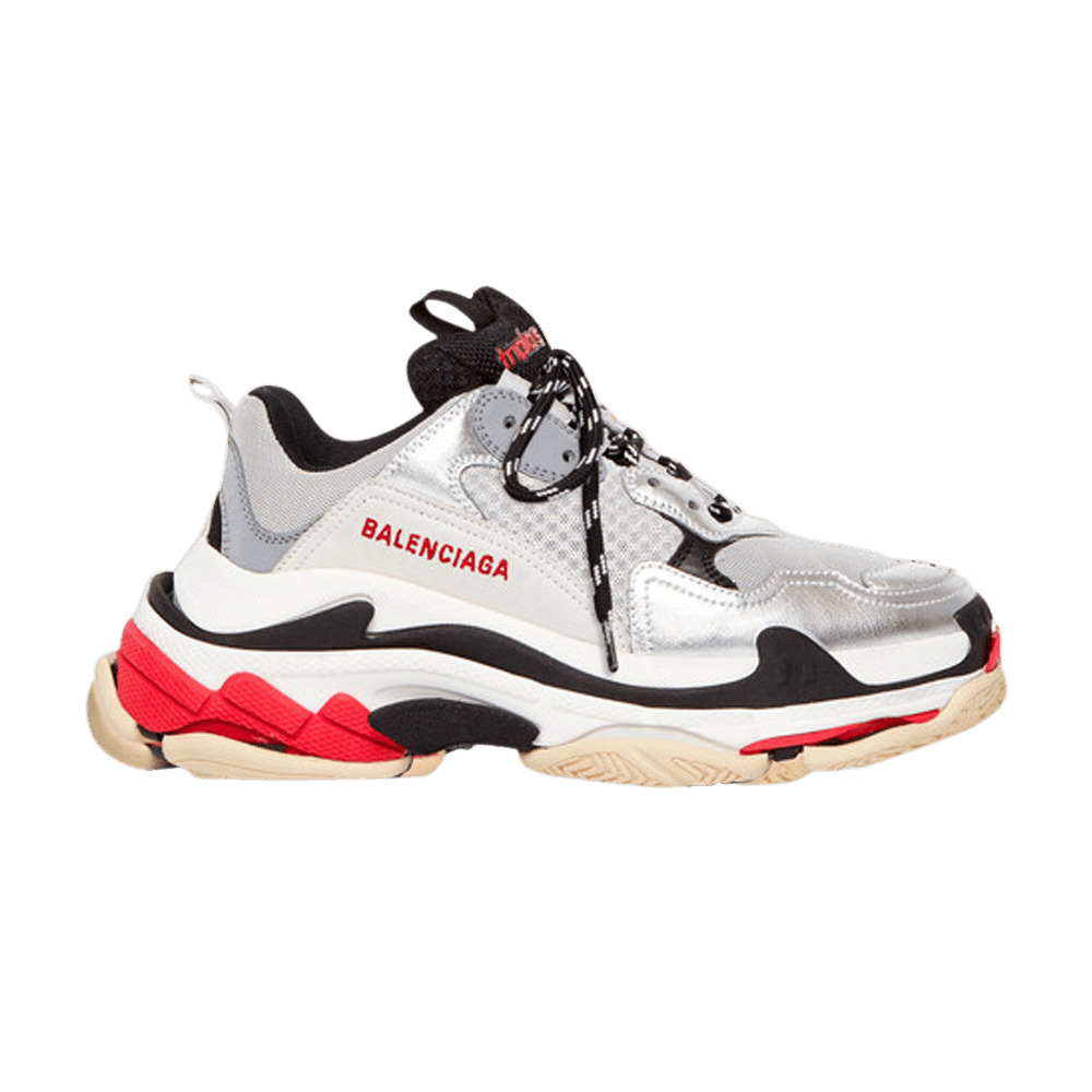 Balenciaga Wmns Triple S 'Red Silver White' 2019 - 1