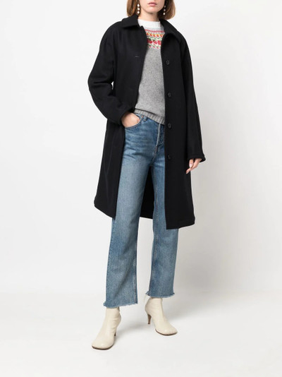 Mackintosh FAIRLIE Black Wool Coat outlook