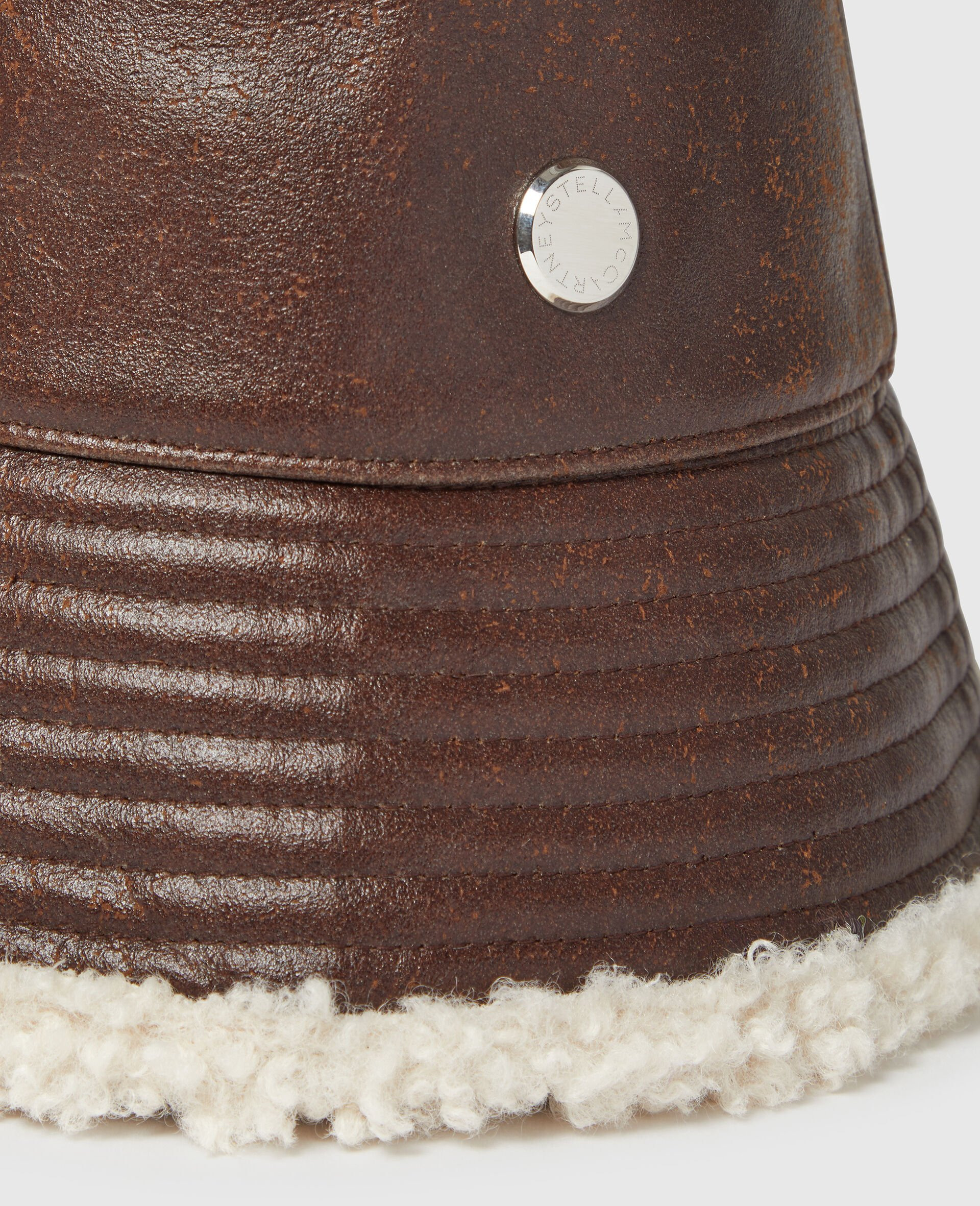 Logo Plush-Lined Bucket Hat - 4