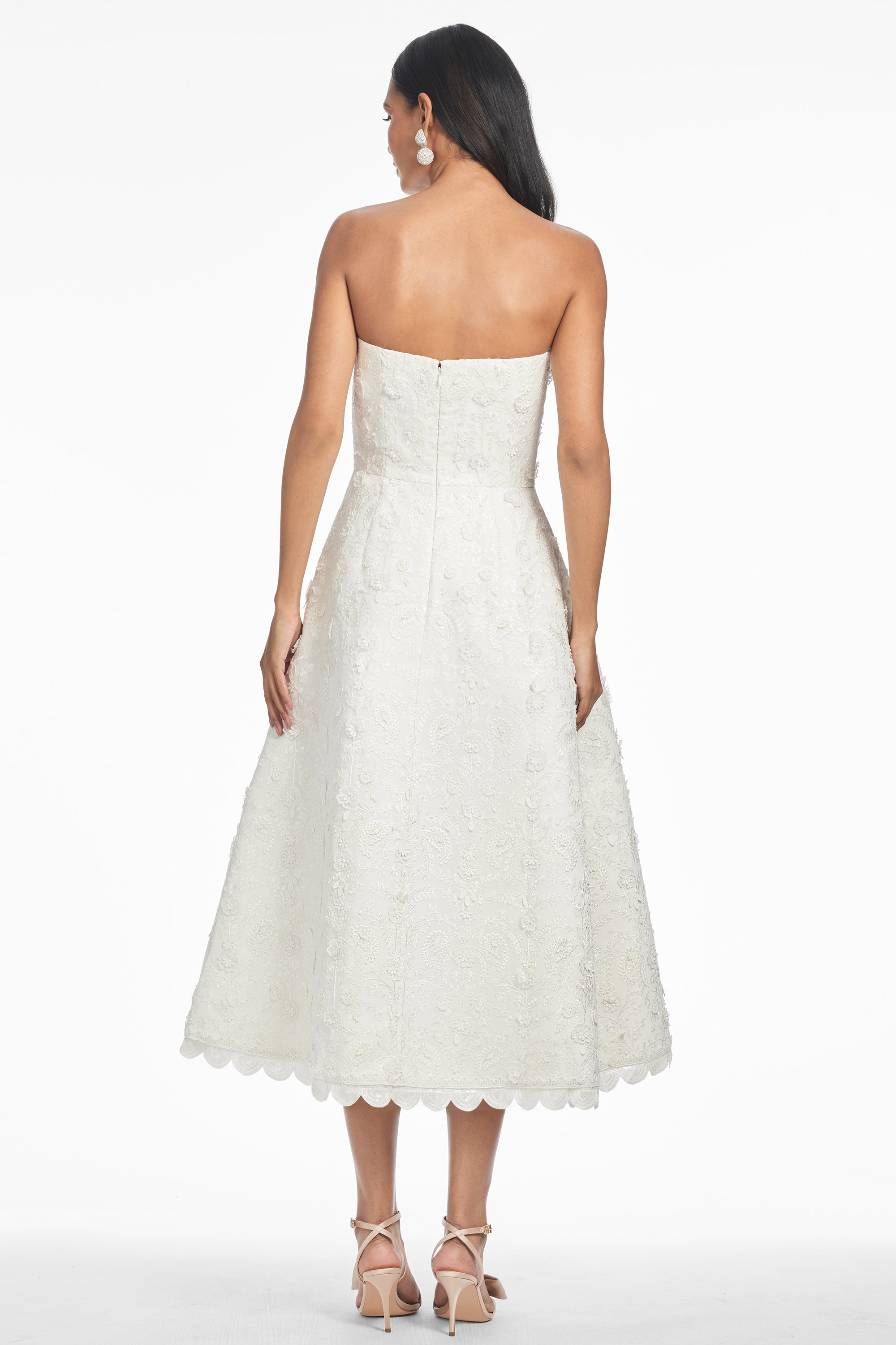 SHAY DRESS - IVORY - 5