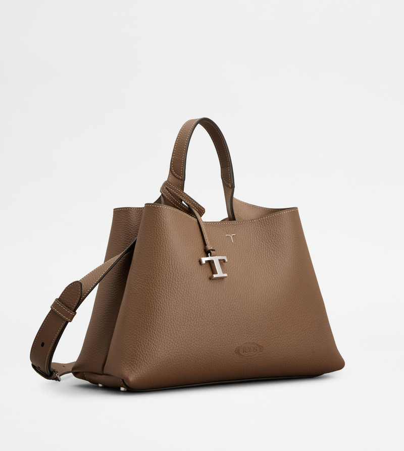 Tod's BAG IN LEATHER SMALL - BROWN outlook