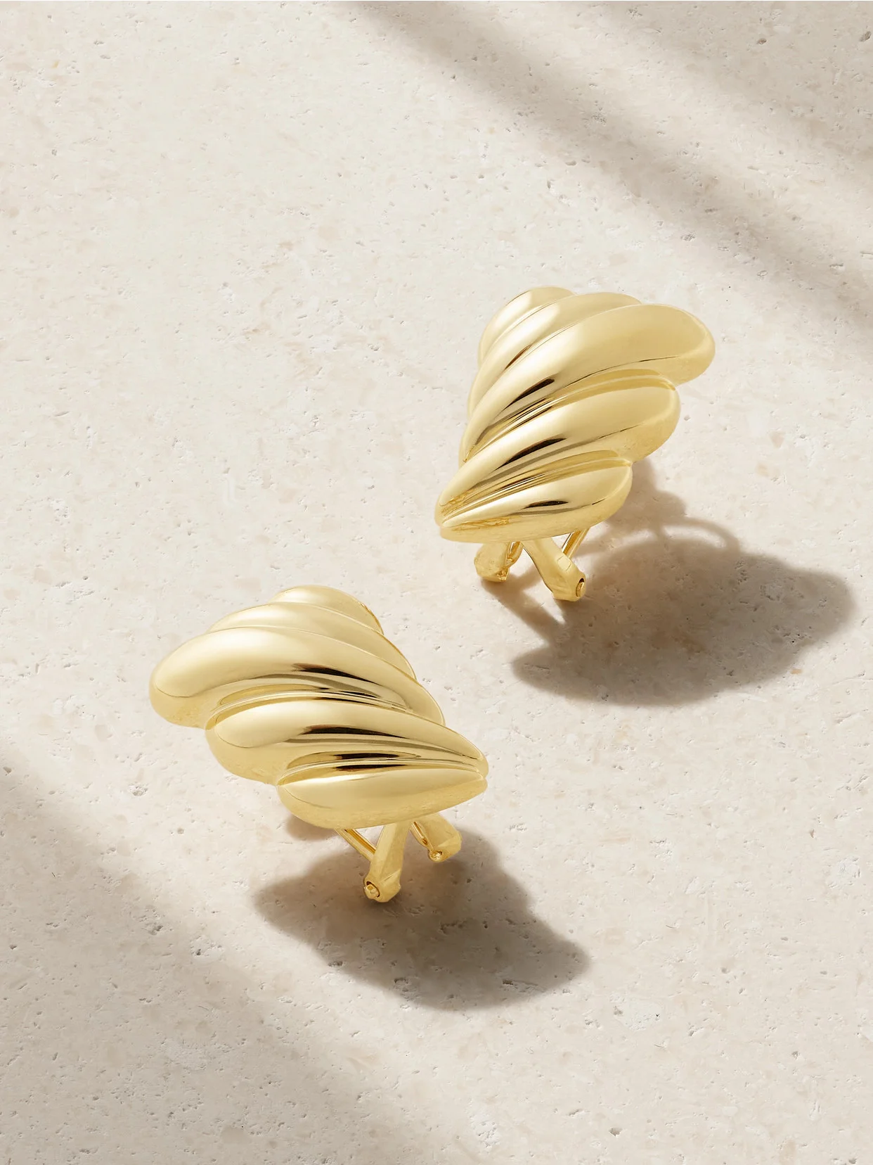Croissant 18-karat Gold Earrings - 1