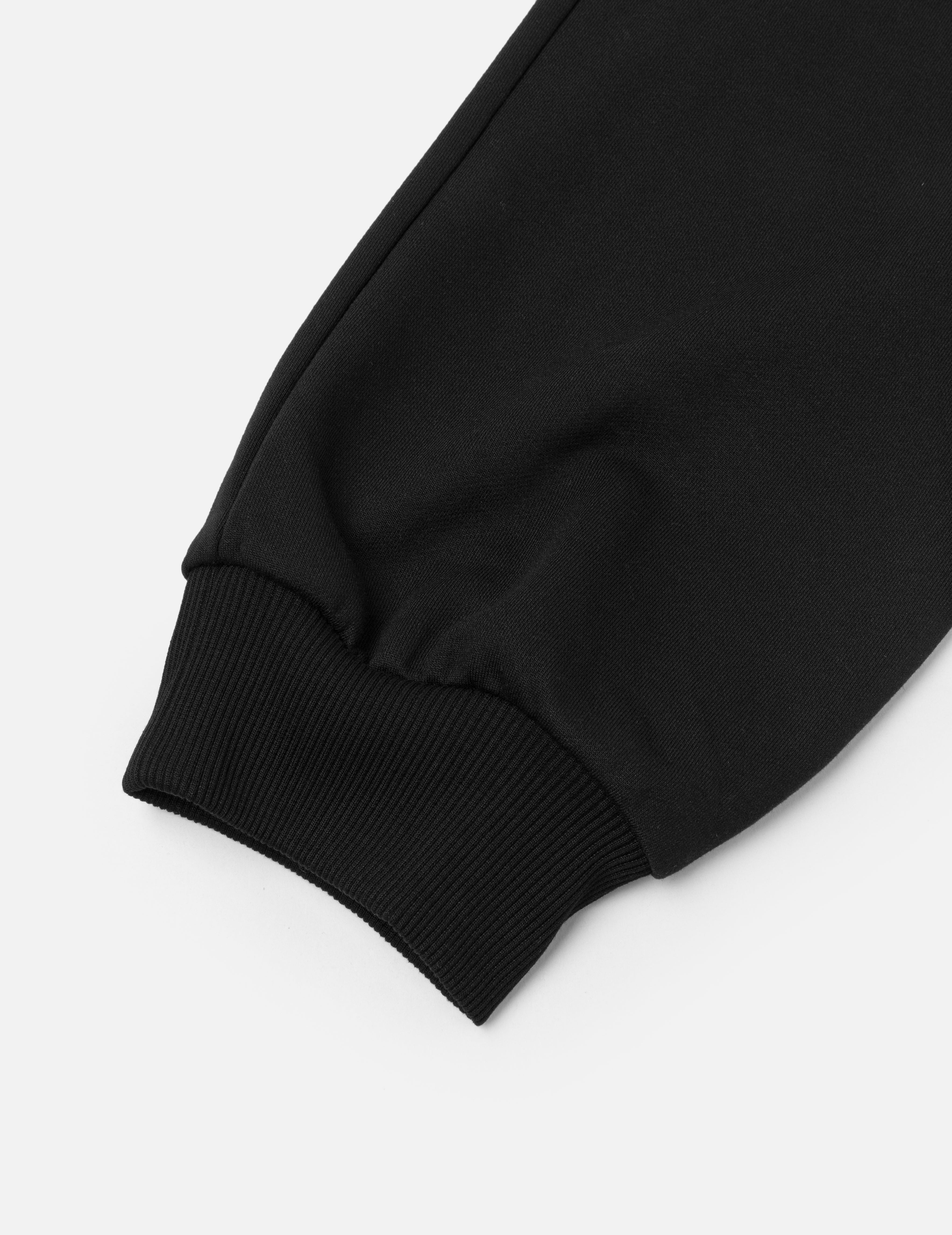 Panel Blocking with Colorful Logo Print Relax Fit Sweatpants - 8