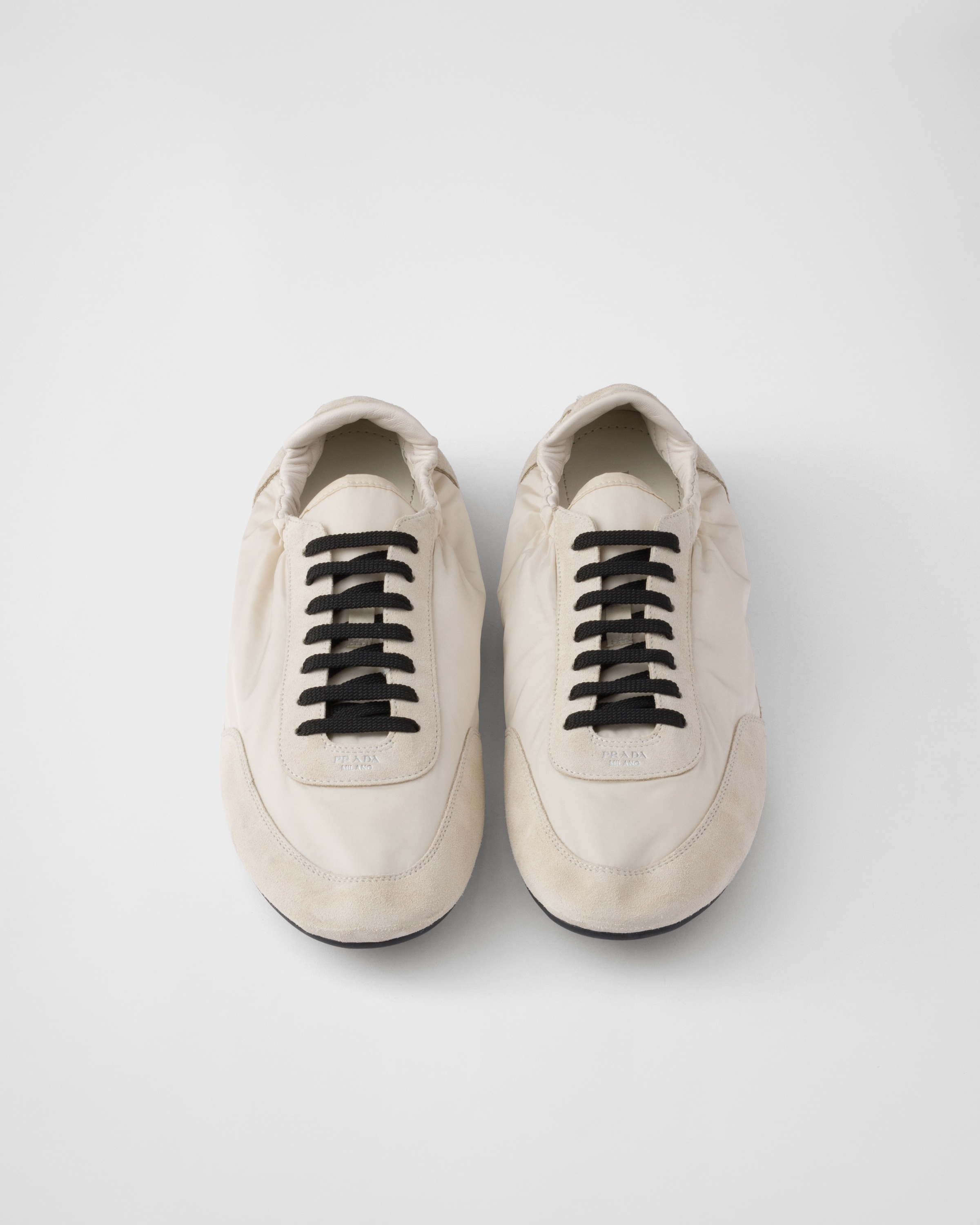 Collapse Re-Nylon and suede sneakers - 3