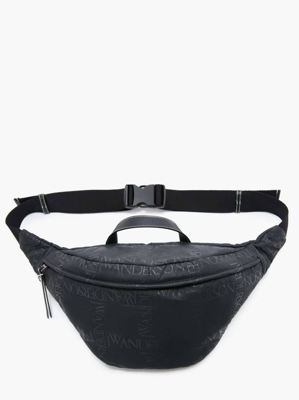 BUM BAG WITH LOGO GRID MOTIF - 1