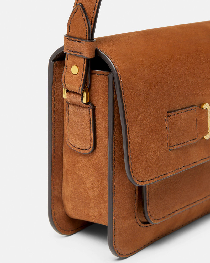 Medusa Biggie Nabuck Messenger Bag 5