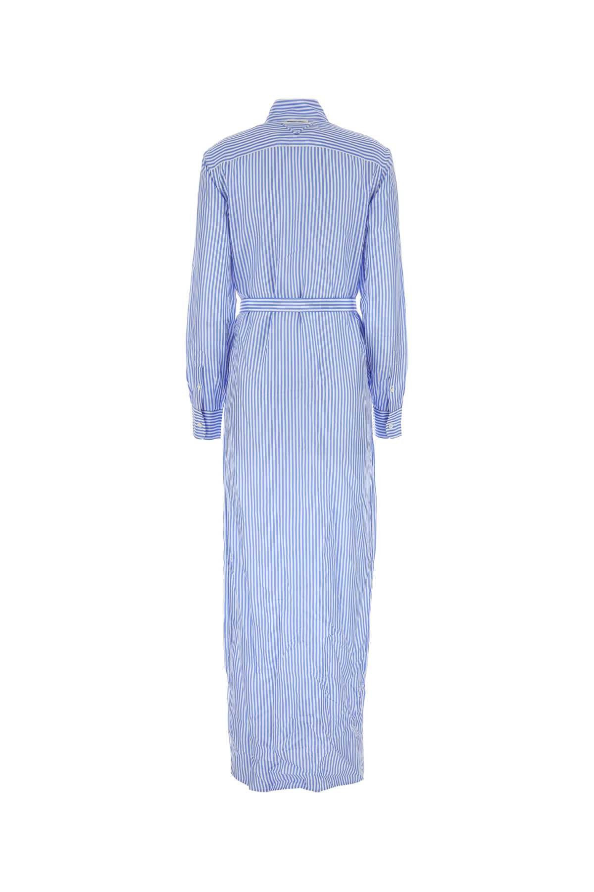 Prada Women Printed Silk Shirt Dress - 2
