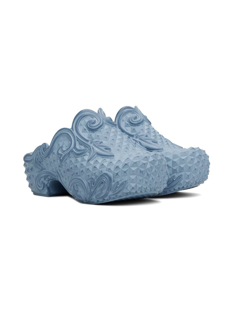 Blue Melissa Edition Court Clogs 4
