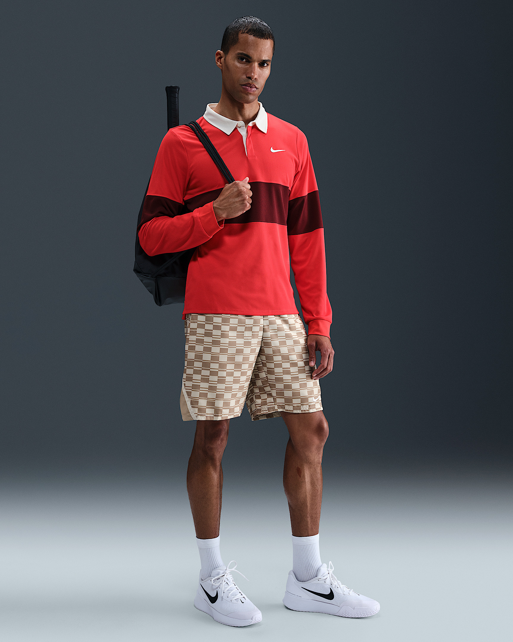 NikeCourt Slam Men's Dri-FIT ADV Long-Sleeve Tennis Polo - 4
