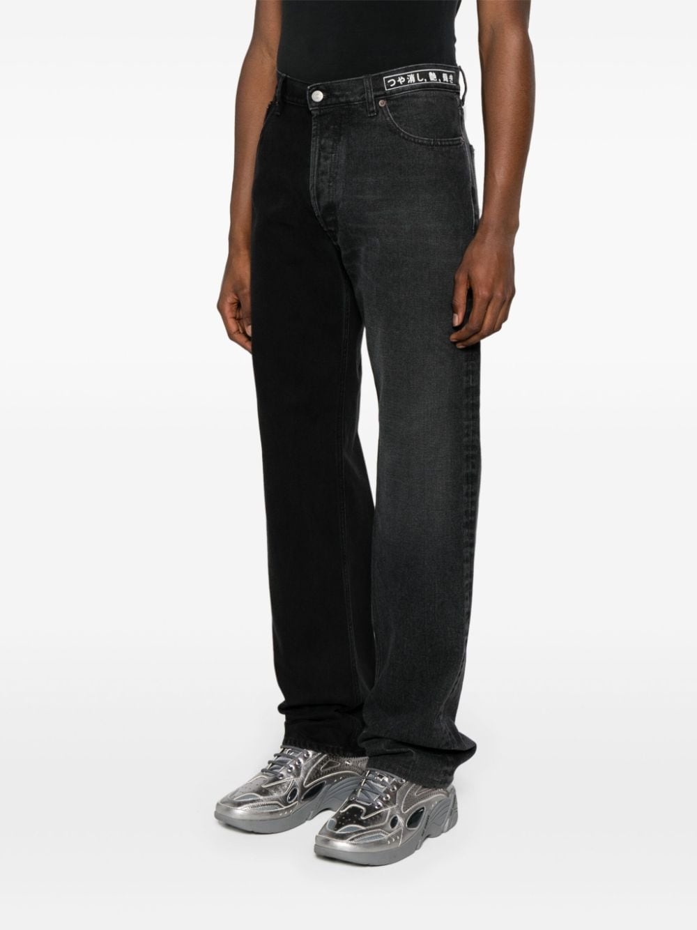 mid-rise straight-leg jeans - 3