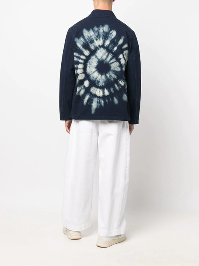 Sandro tie-dye denim shirt outlook