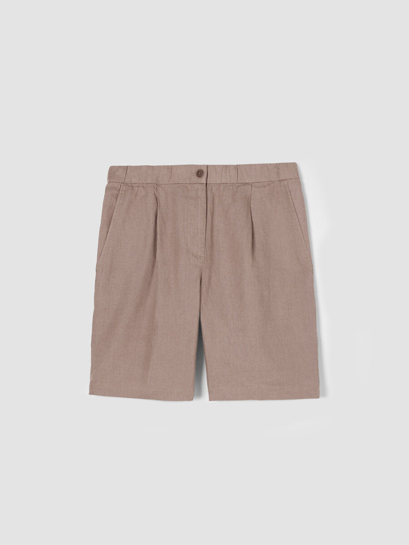 Organic Linen Shorts 1