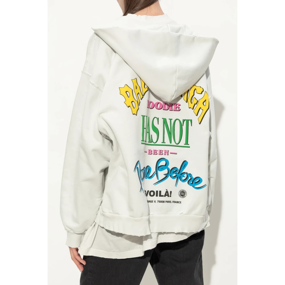 BALENCIAGA COTTON SWEATSHIRT | miinto | REVERSIBLE