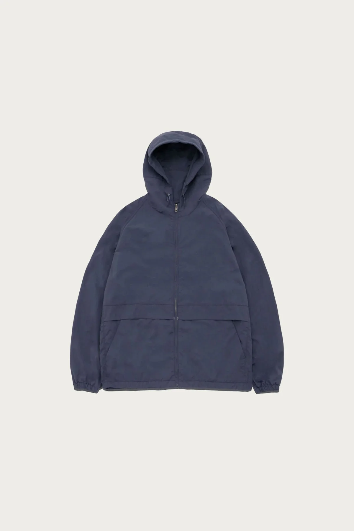 Hooded Jacket - Navy - 1