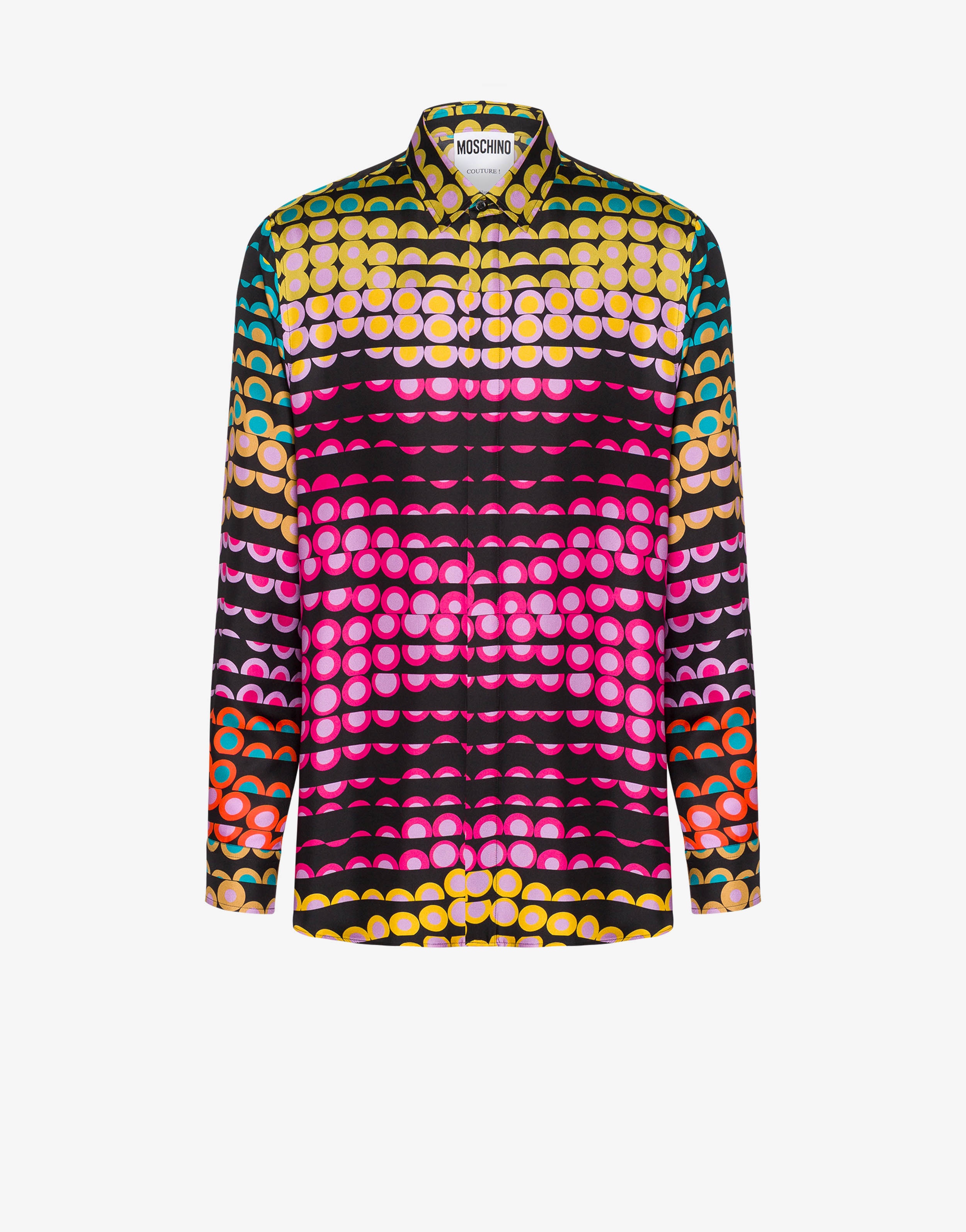 POLKA-DOT SILK SHIRT - 1