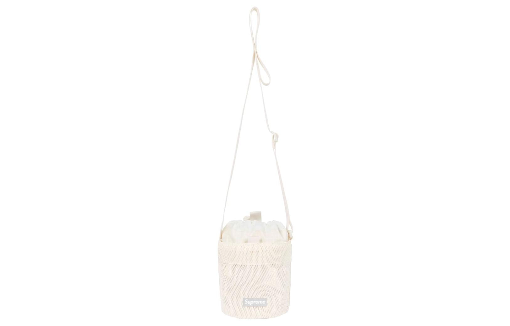 Supreme FW23 Small Cinch Pouch 'White' SUP-FW23-0821 - 6