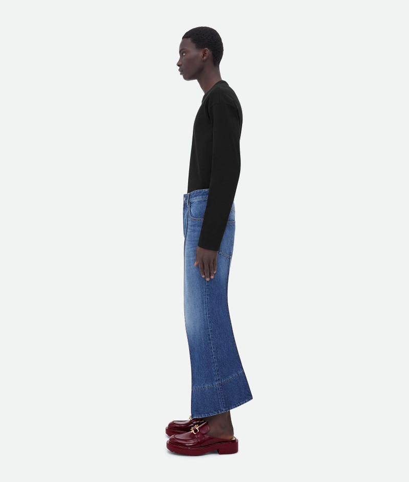 Bottega Veneta curved shape denim outlook