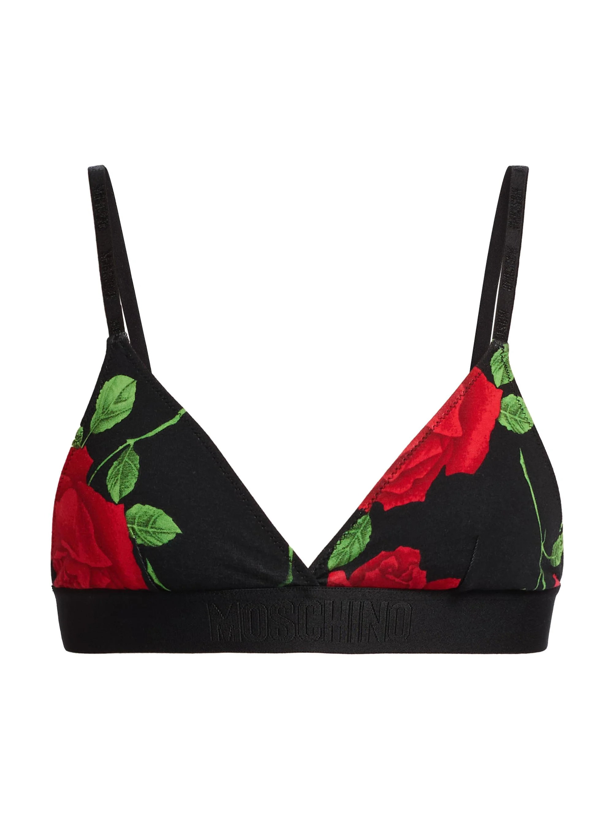 Women's Intimo Donna Rose Triangle Bra - Multi Black - 1