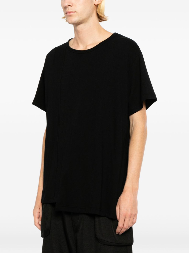 panelled short-sleeves T-shirt 3