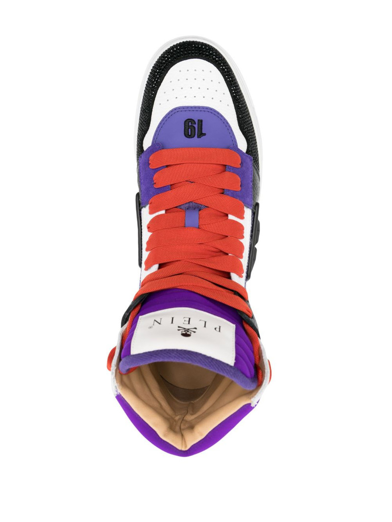 Phantom Skull & Bones hi-top sneakers 4