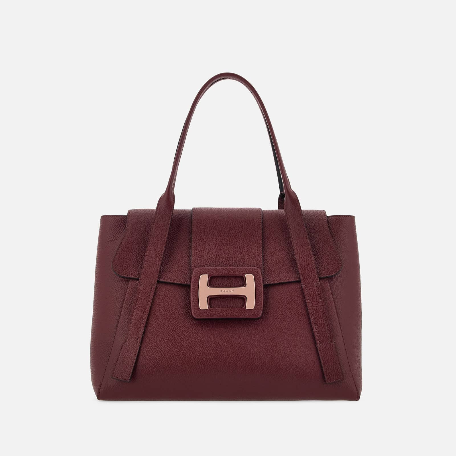Hogan H-Bag Shopping Burgundy - 1