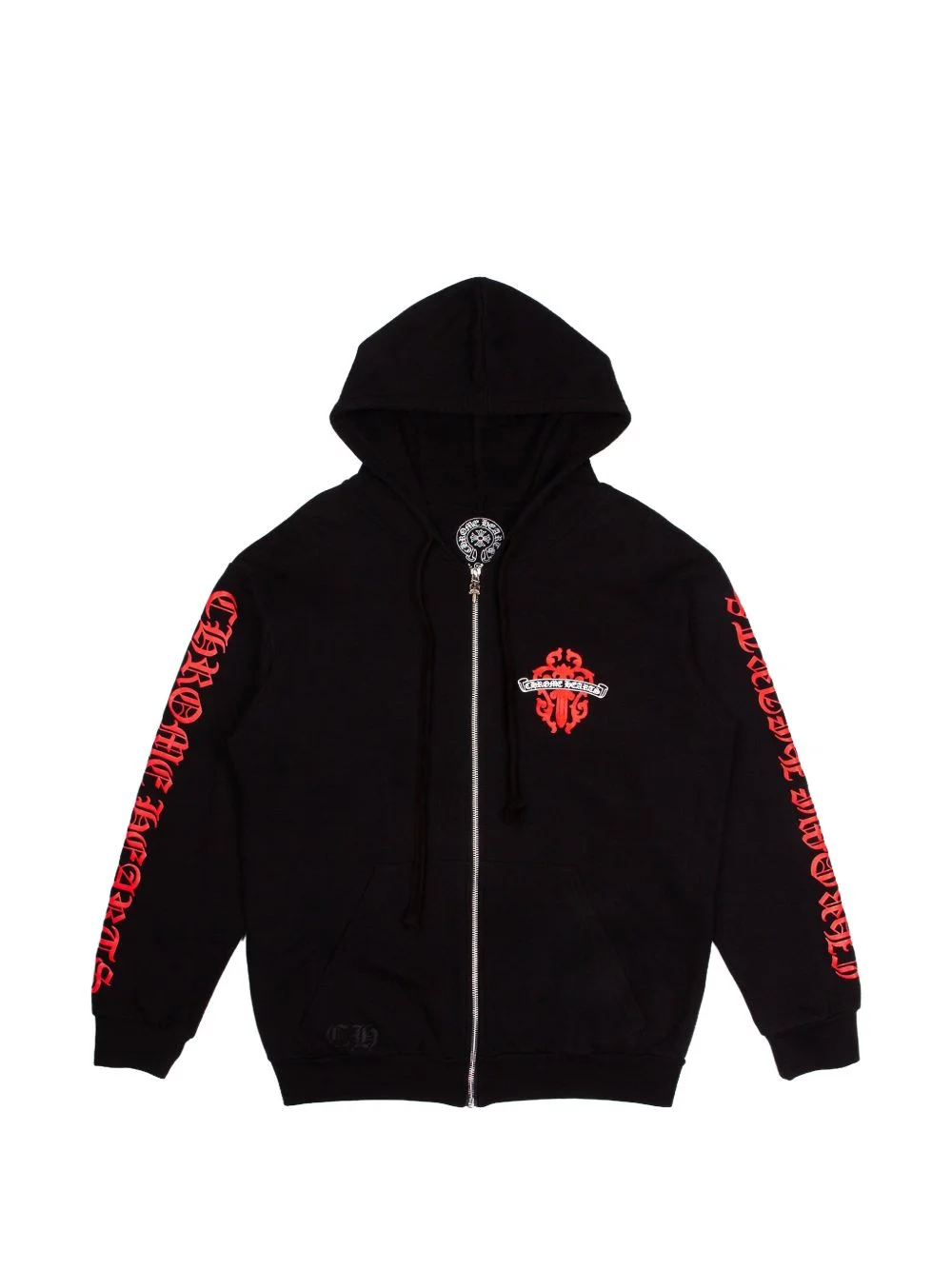 dagger logo zip hoodie - 1