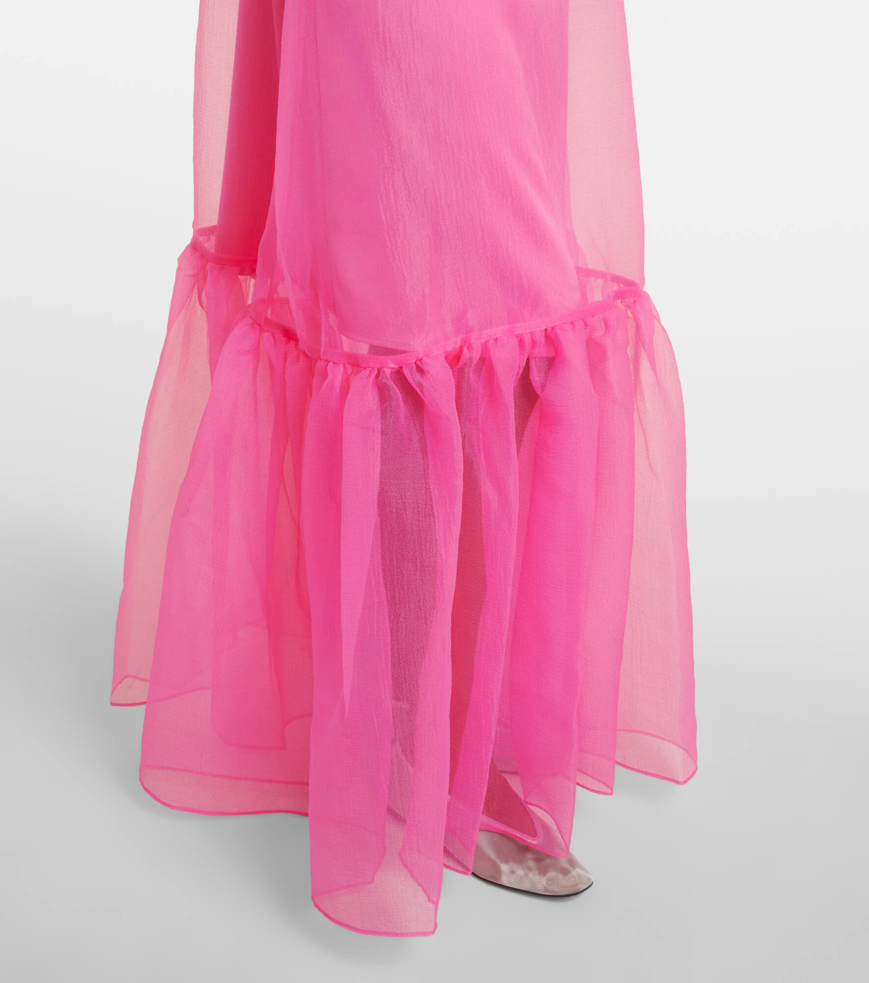 Tiered tulle gown - 5