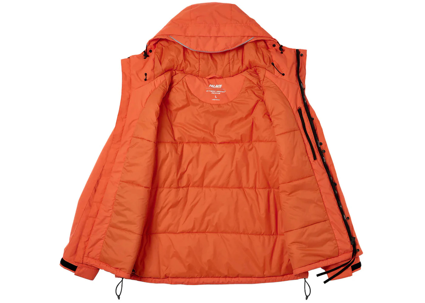Palace P-Tech Hooded Jacket Orange - 2